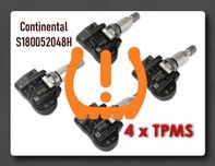 Czujniki Ciśnienia Continental TPMS 433MHz do NISSAN + GRATIS ***2048H