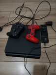 PS 4 + gry +  pady
