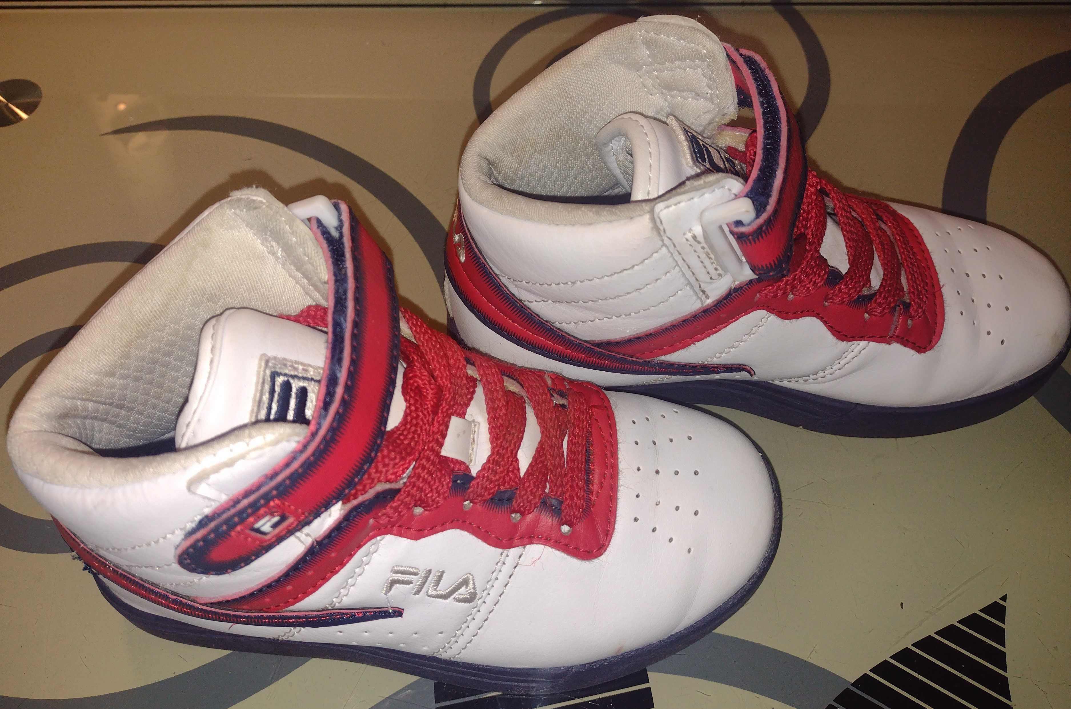 buty adidasy kosze za kostkę FILA r.30