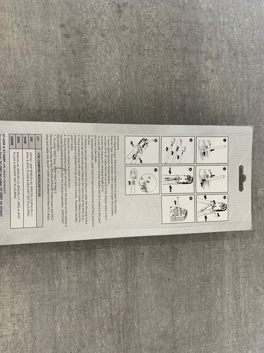 ХИТ МЕТАЛЛ Кримпер обжимка витой пары коннектора RJ-45 RJ45 интернет