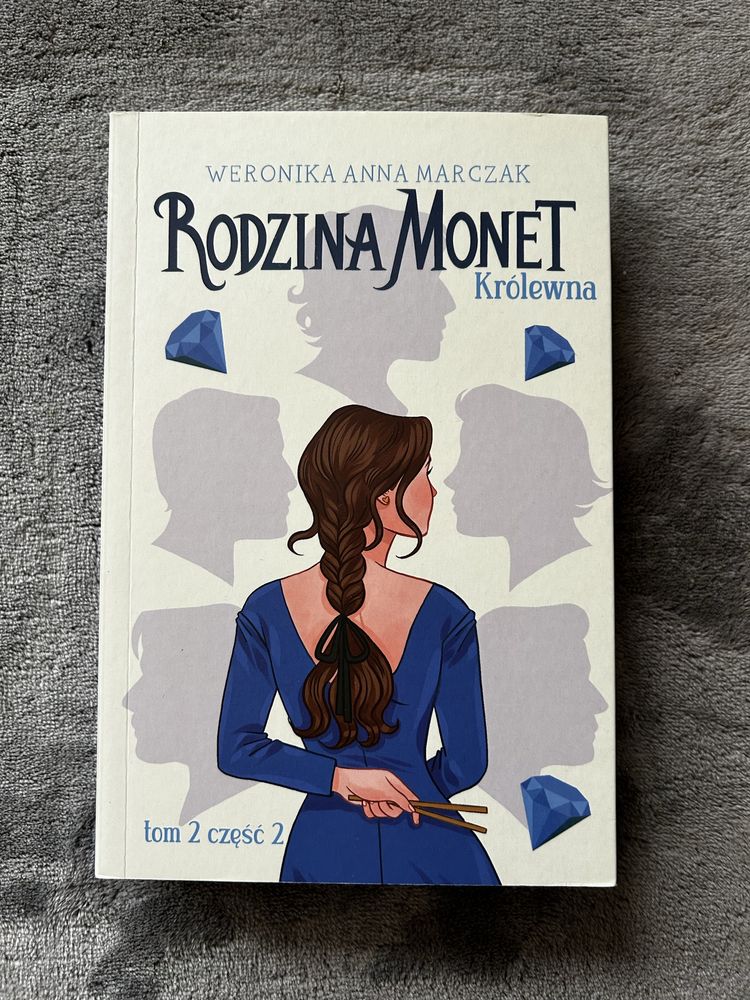 książka Rodzina Monet tom 1, tom 2 część 1 oraz tom 2 część 2