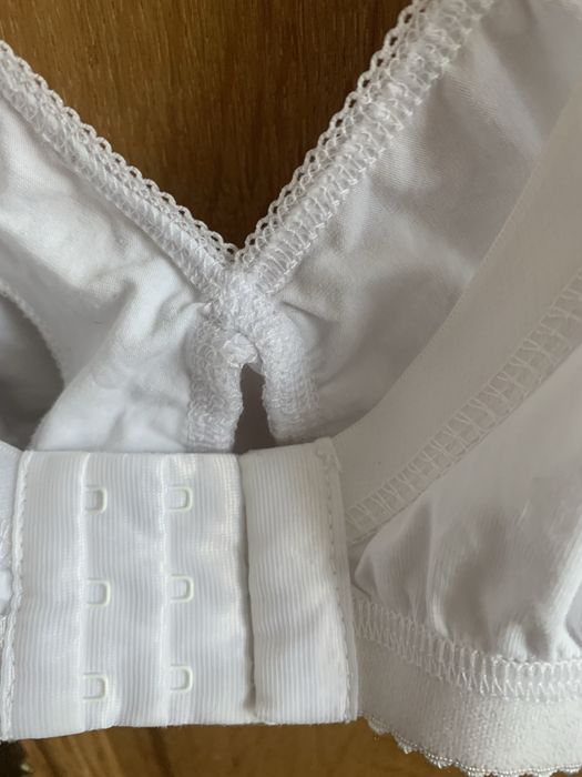 Бюстгальтер для годування Stella, білий, 85C, 95% бавовна