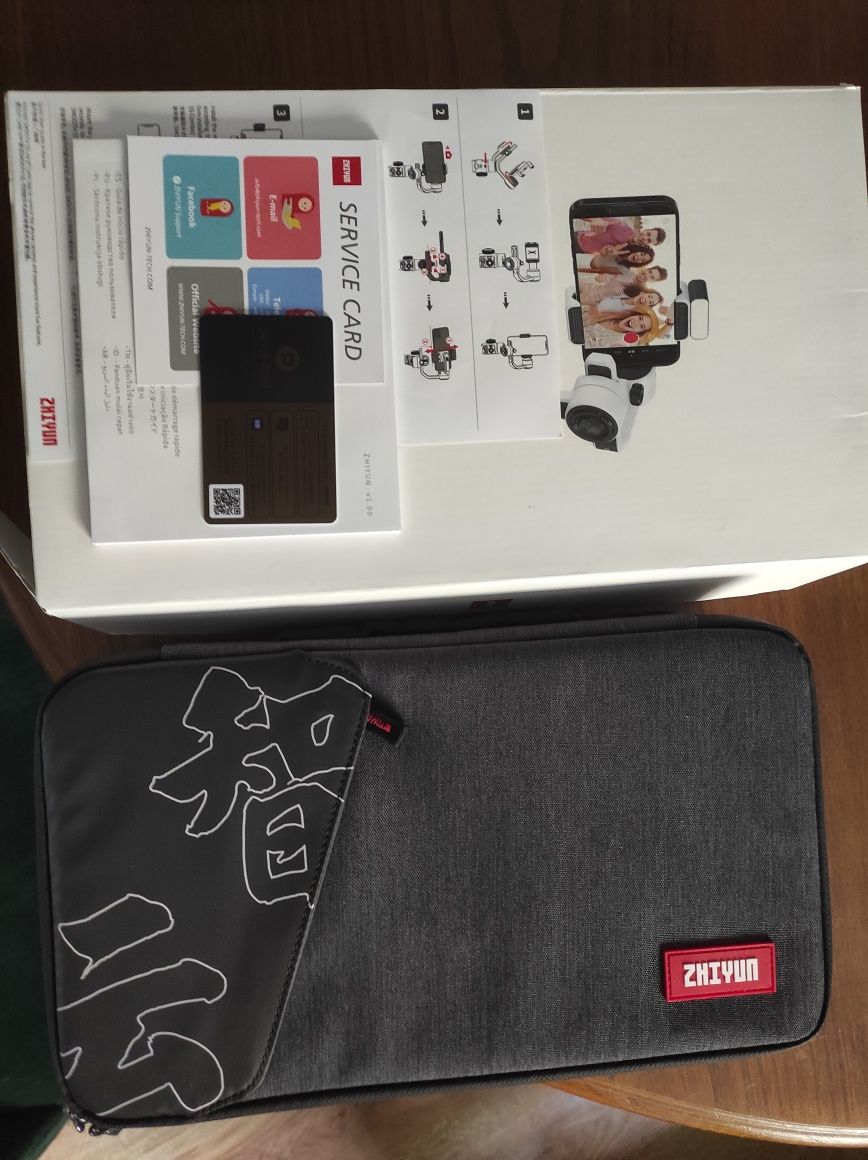 Estabilizador Zhyiun Smooth 5S c/ extras