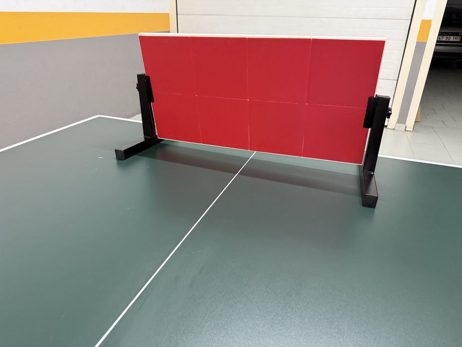 Tabela de retorno de tenis de mesa, ping pong, 8 borrachas de topo