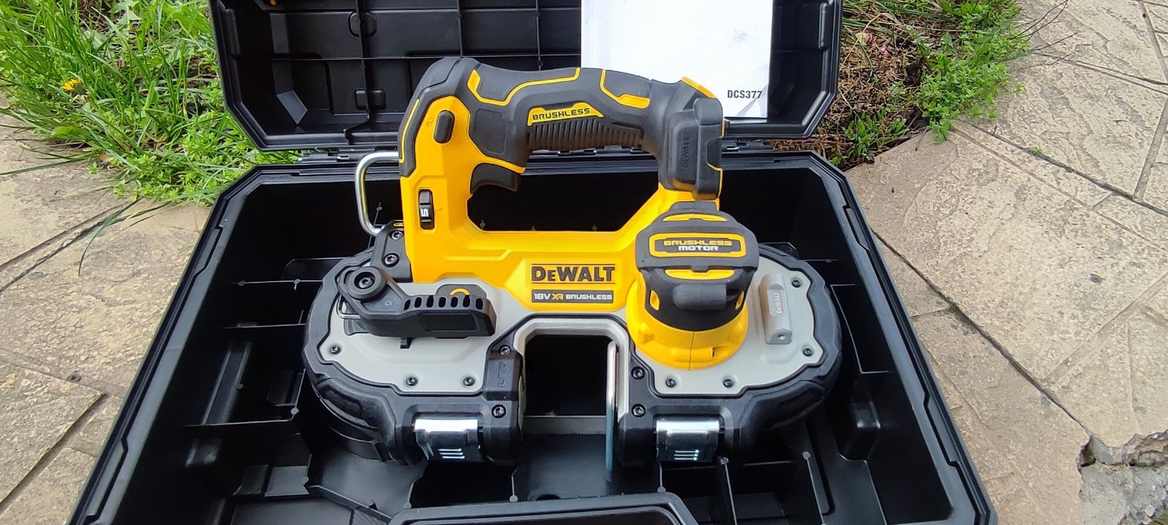 DeWalt DCS 377 пила стрічкова ОРИГІНАЛ з Англії