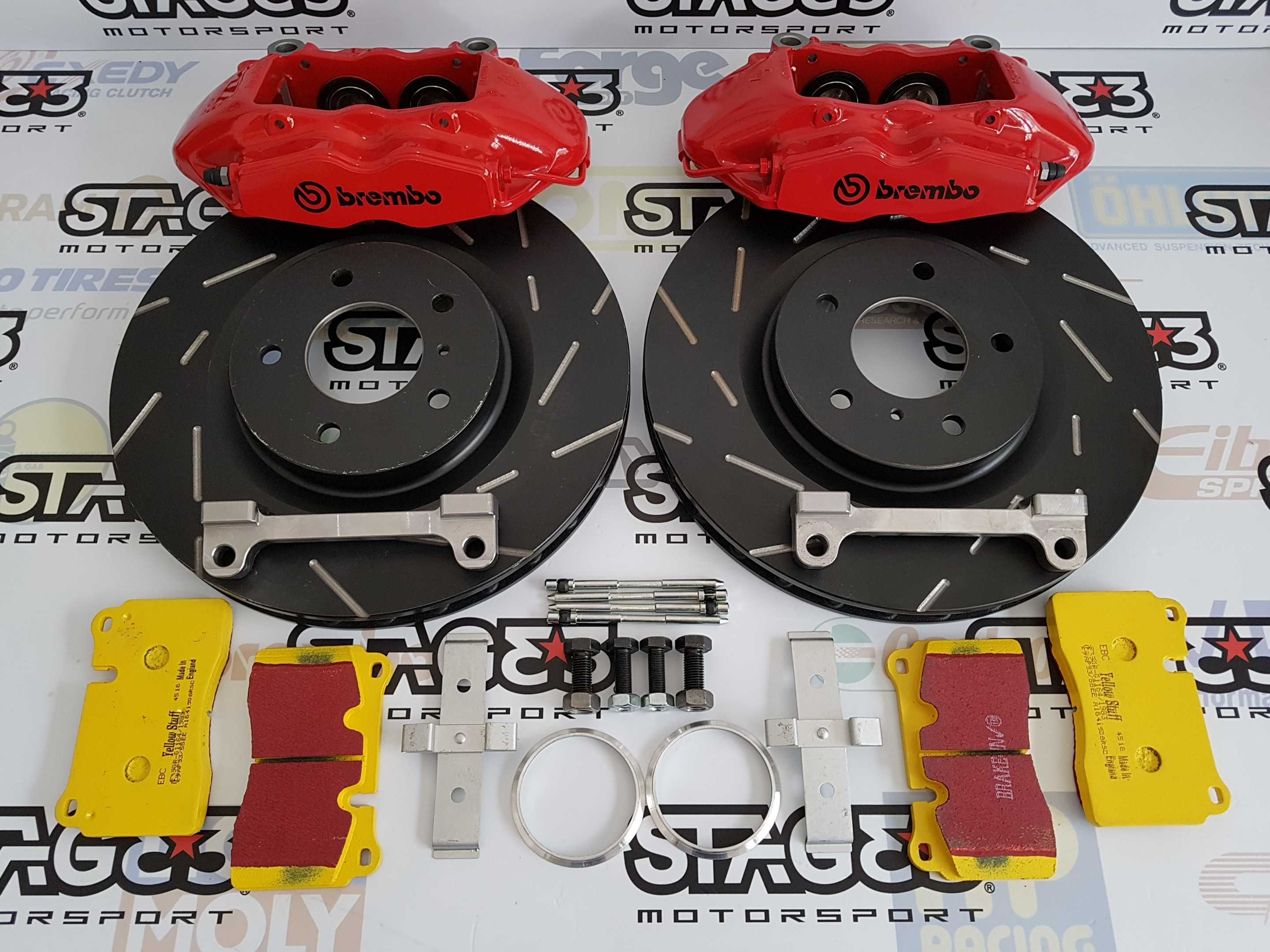 Kit Travagem Wilwood AP EBC Toyota AE86 BMW E30 Nissan S14 GT86