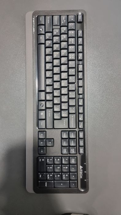 Клавиатура+мышь беспроводная A4tech FG1010 (Grey)