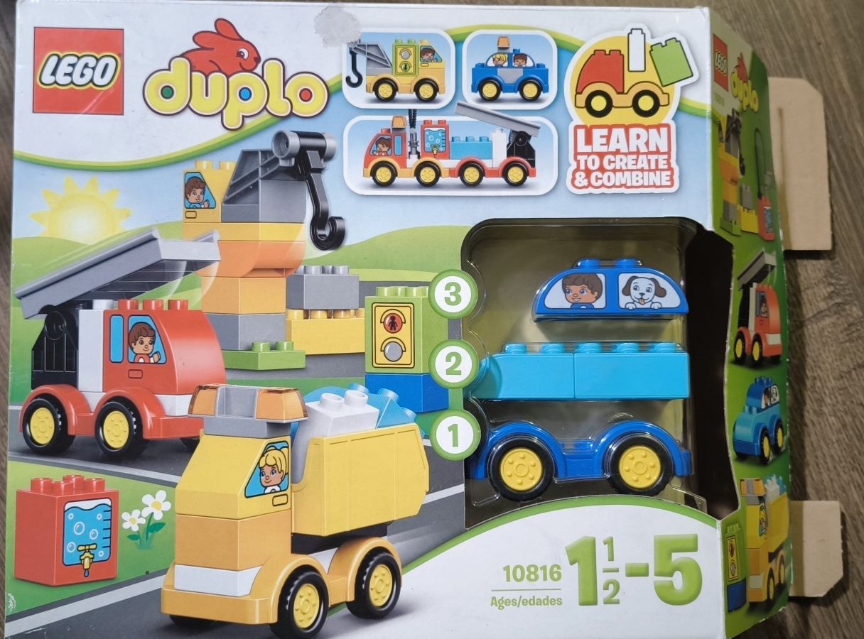 LEGO Duplo 10816 kompletne moje pojazdy