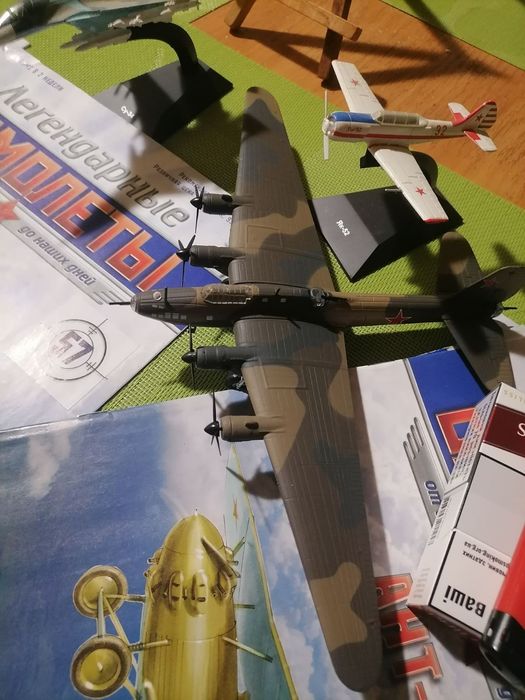 Легендарные самолёты DeAgostini 80 штук