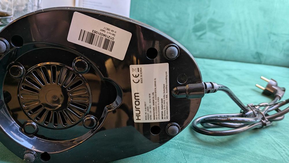 Wyciskarka wolnoobrotowa Hurom H-AA Dark Grey