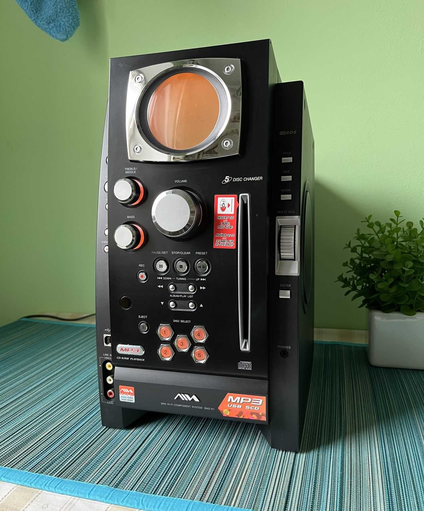 Головний блок Aiwa CX-BK1 (2х110Вт!) Відеоогляд.