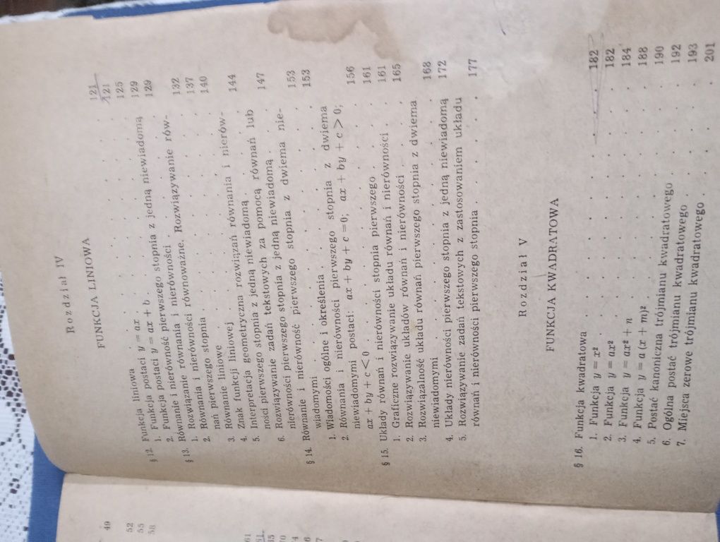 Matematyka - Algebra dla szkół zasadniczych