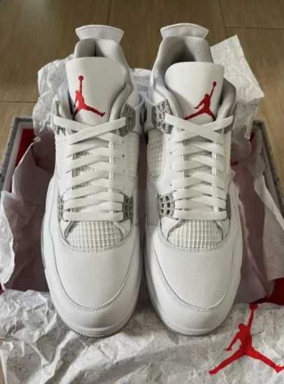 Jordan 4 Retro White Oreo R.38