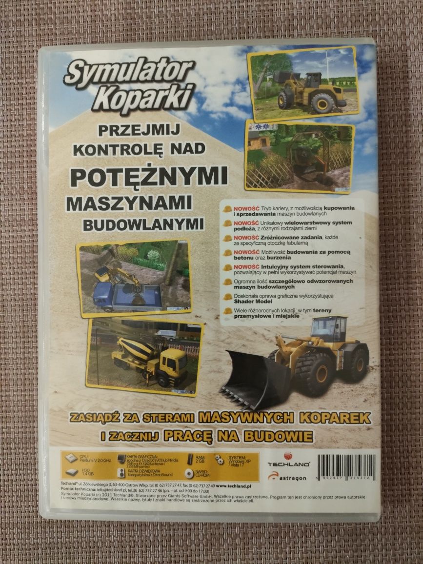 Symulator koparki PC PL