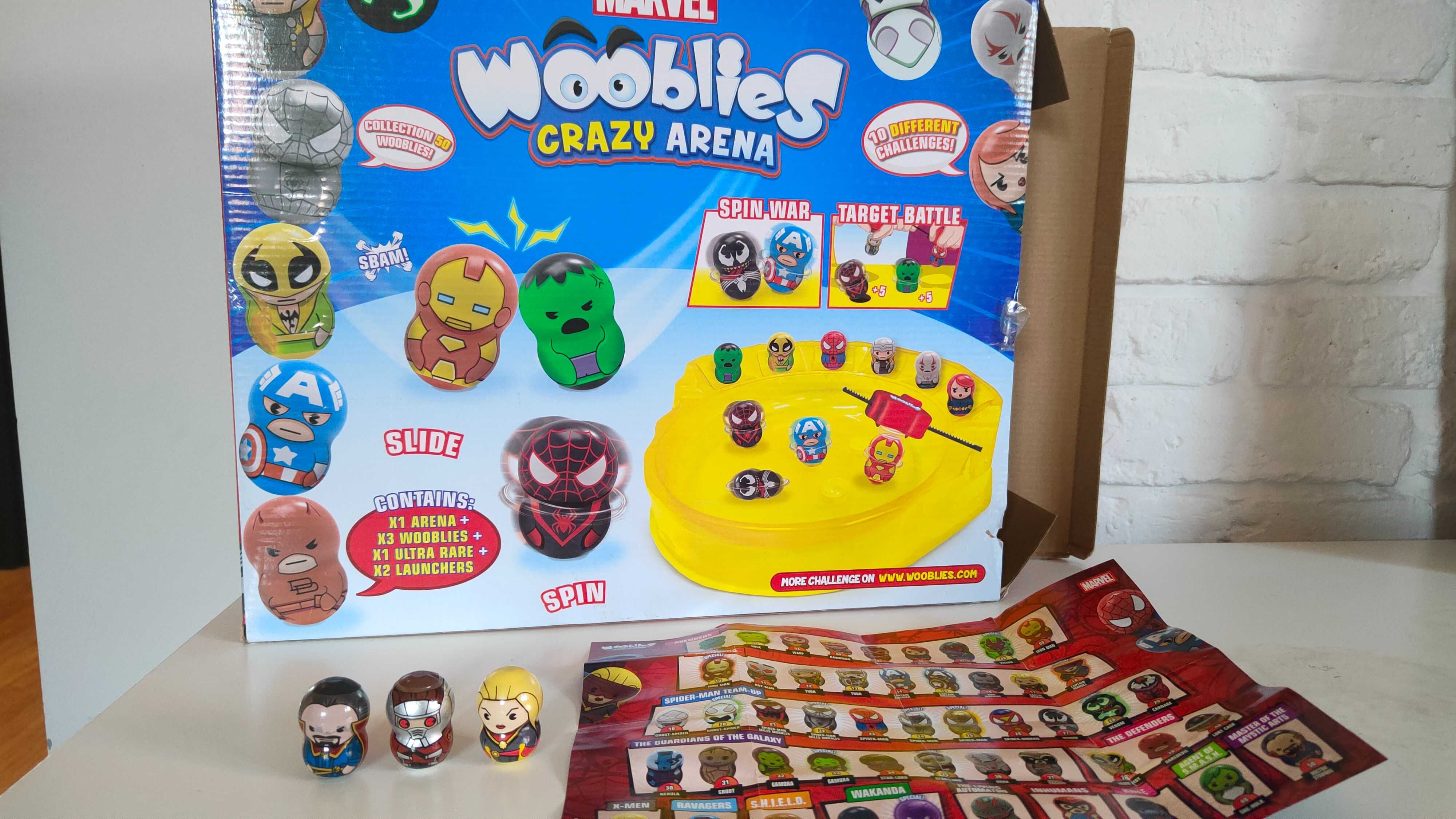 Wooblies Marvel Crazy Arena!