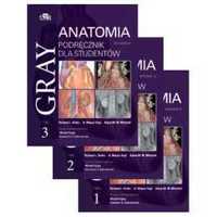 Gray Anatomia. Podręcznik dla studentów. Tom 1-3
komplet
