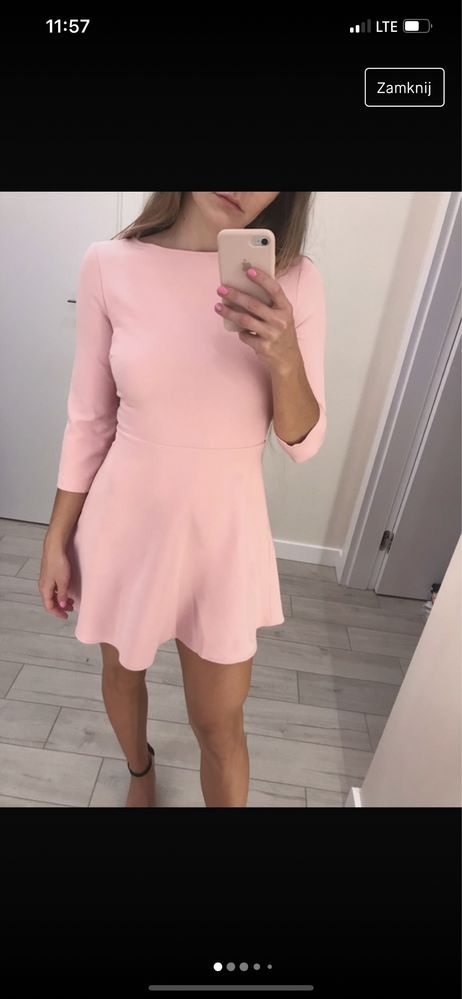 Zara sukienka mini S