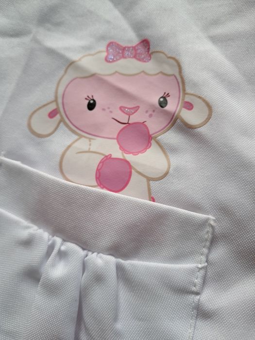 Strój karnawałowy Doktor Dosia 5-6lat 110-116cm