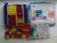 Игрушка ссср конструктор пластмассовый игра для детей полный комплект