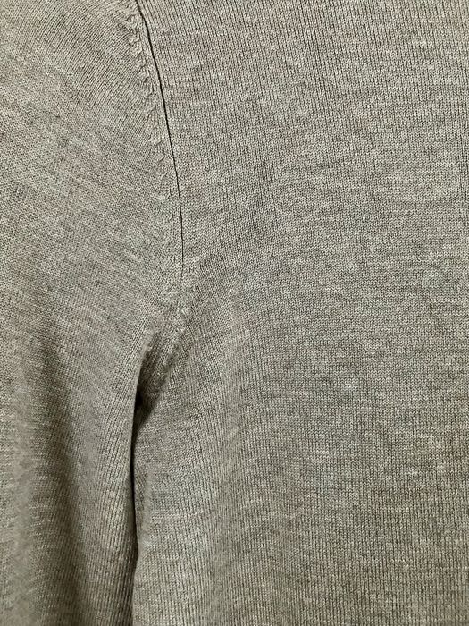 Saint Tropez golf XS long sleeve sweter melanż dzianina wiskoza beż