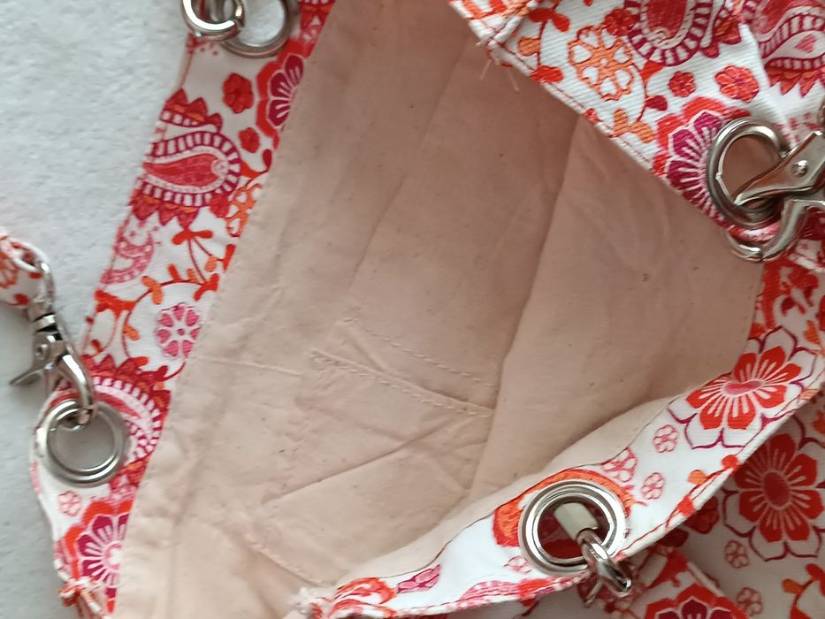 Saco novo, 100% algodão.