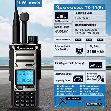 Walkie Talkie Quansheng k11(8)