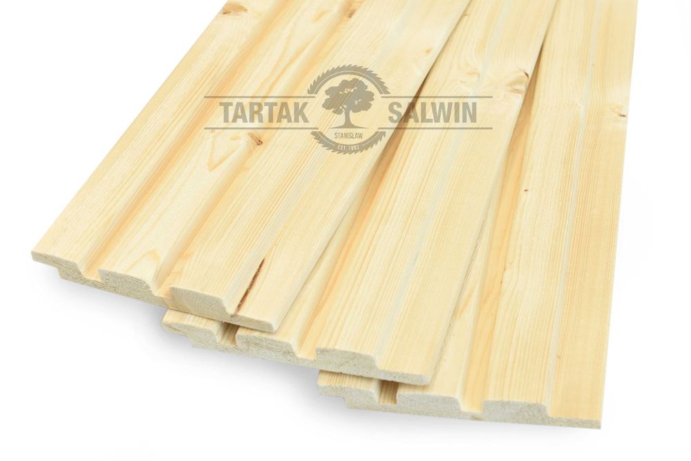 Deska elewacyjna ROMB świerk dkandynawski 20x145, na zakładkę