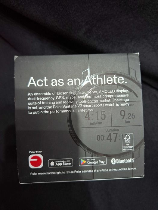 Smartwatch Polar Vantage V3 KOMPLET 47mm Amoled GPS