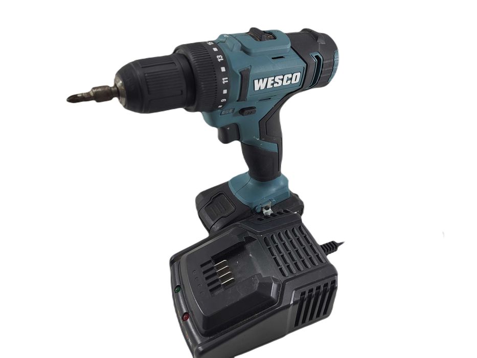 Wkrętarka Wesco WS2723K ładowarka Wesco ACG18LD
