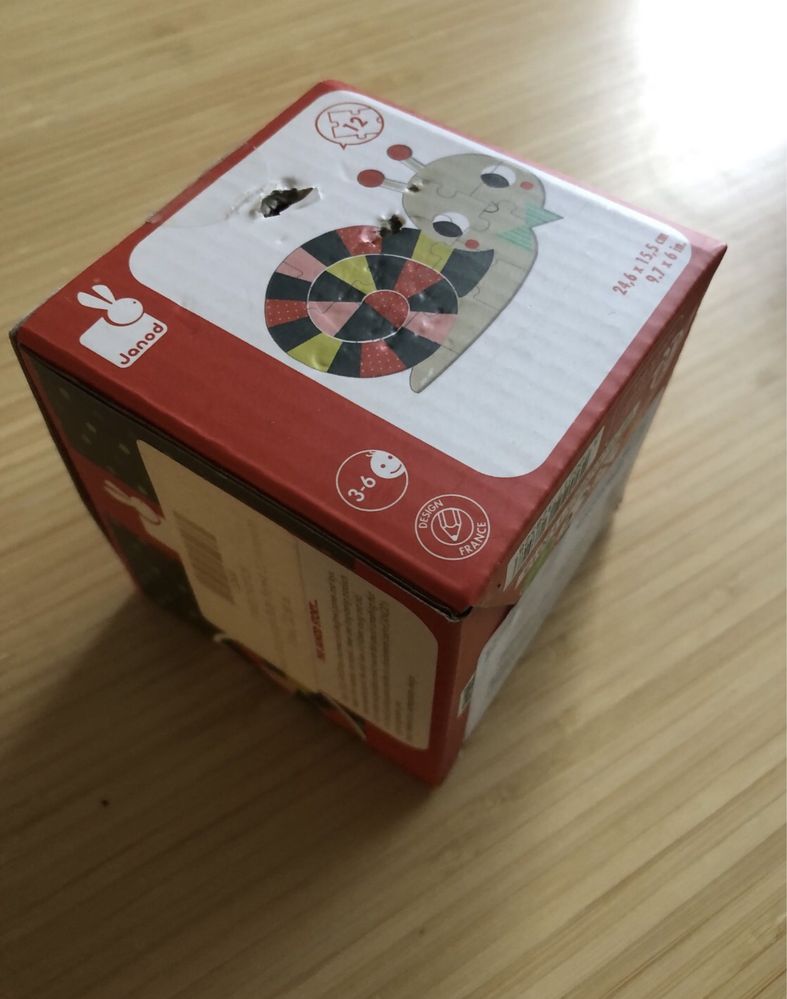 2x Puzzle Janod i Clementoni Disney Winnie the Pooh
