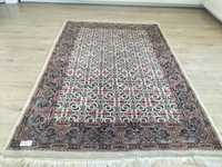 Przepiękny IndoMoud ręcznie tkany wełniany dywan 122x176cm nr 1183cm
