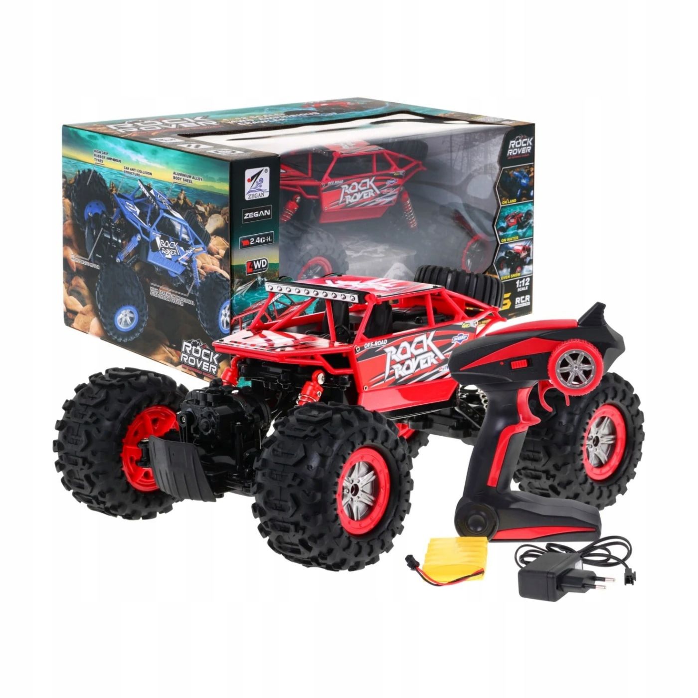 Dauto Pojazd Crawler Ambfibia Wyczynowy Rc 2.4G