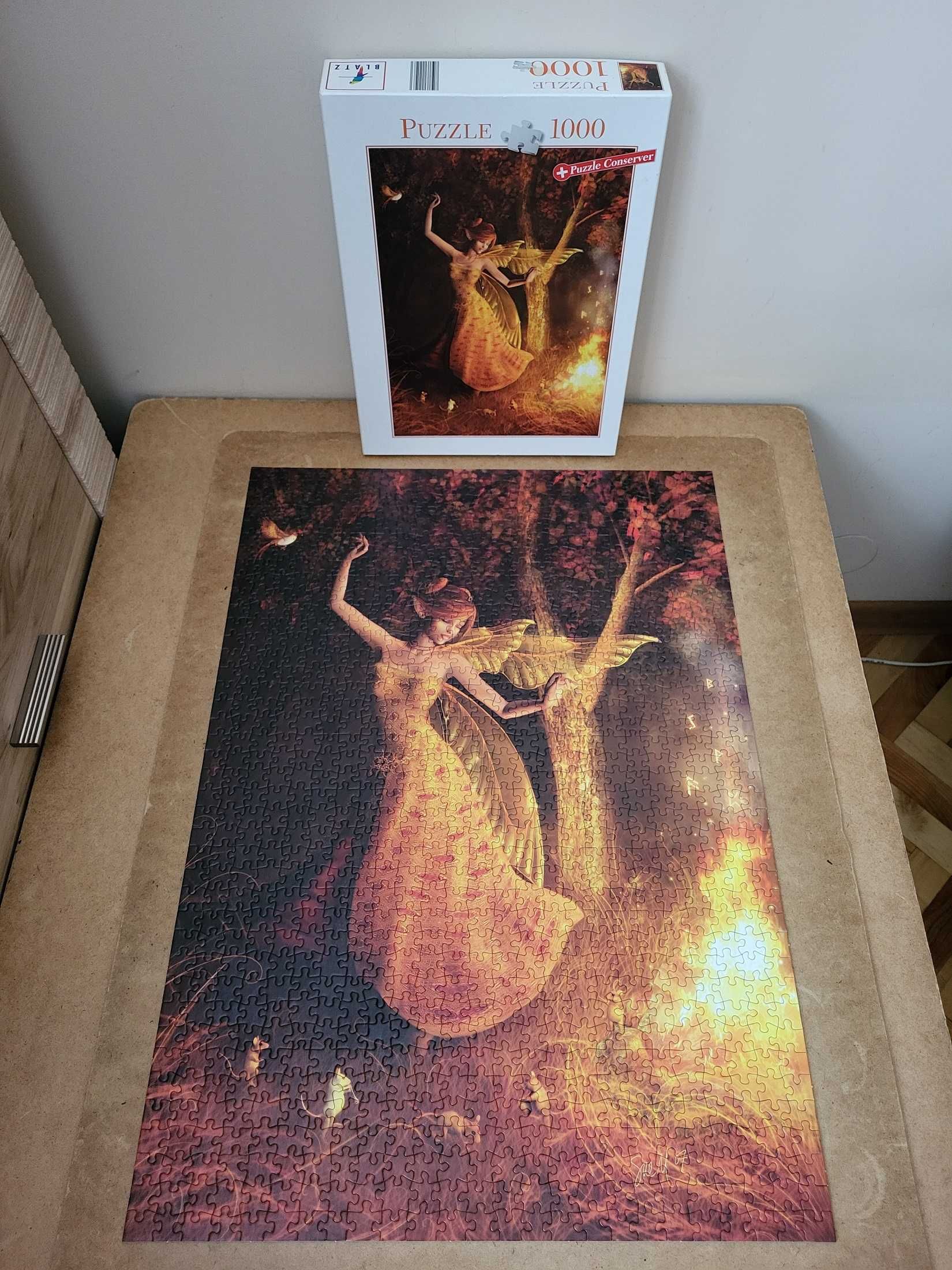 Puzzle Blatz 1000 Susan McKivergan - Fire Dance