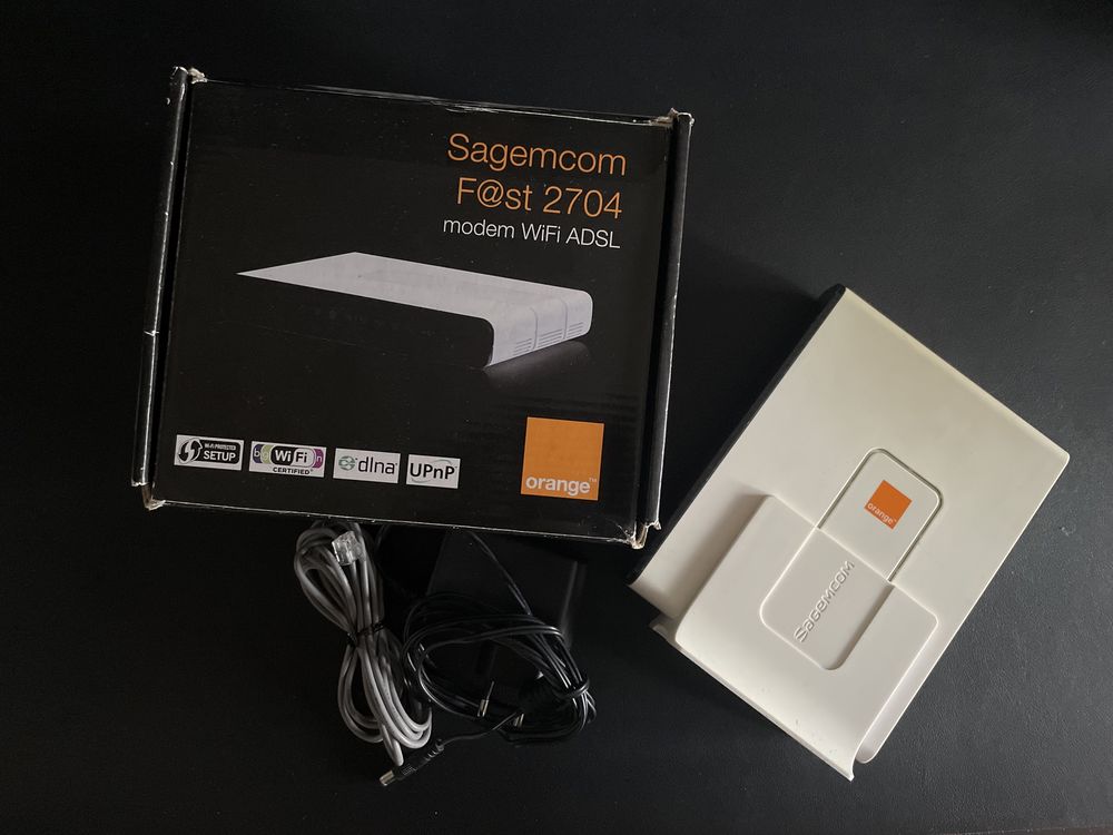 Router SAGECOM fast 2704 ADSL WIFI orange