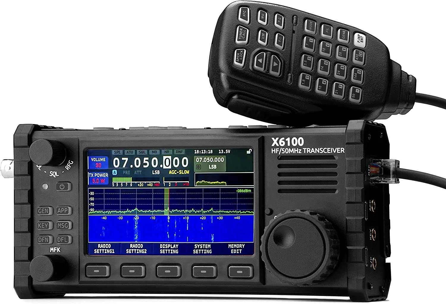 Radiotelefon amatorski XIEGU X6100 transceiver