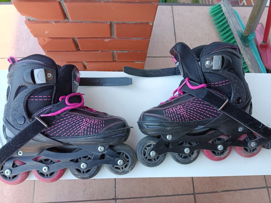 Rolki Łyżworolki regulowane 34-37