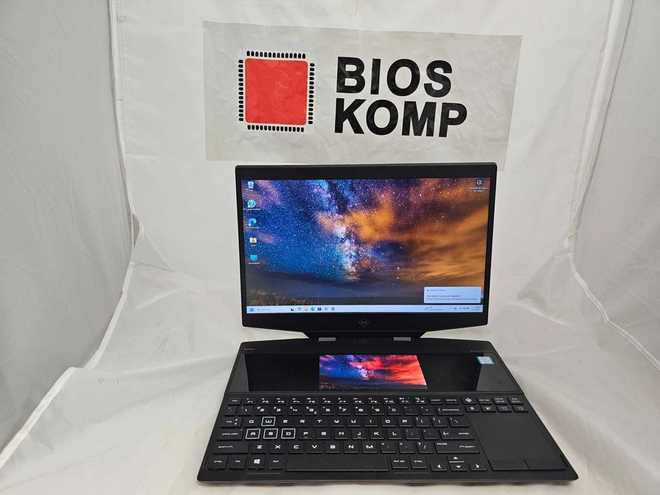 Laptop Gamingowy HP Omen X 15/i9-9880H/32GB/512+512GB/RTX2080/Bioskomp