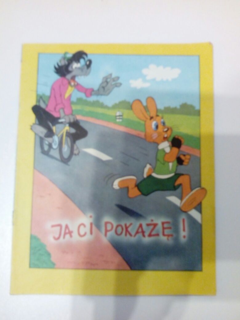 Ja ci pokażę Wilk i zając książeczka komiks