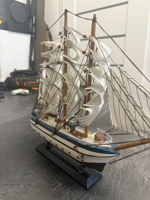 Drewniany model statku croatia