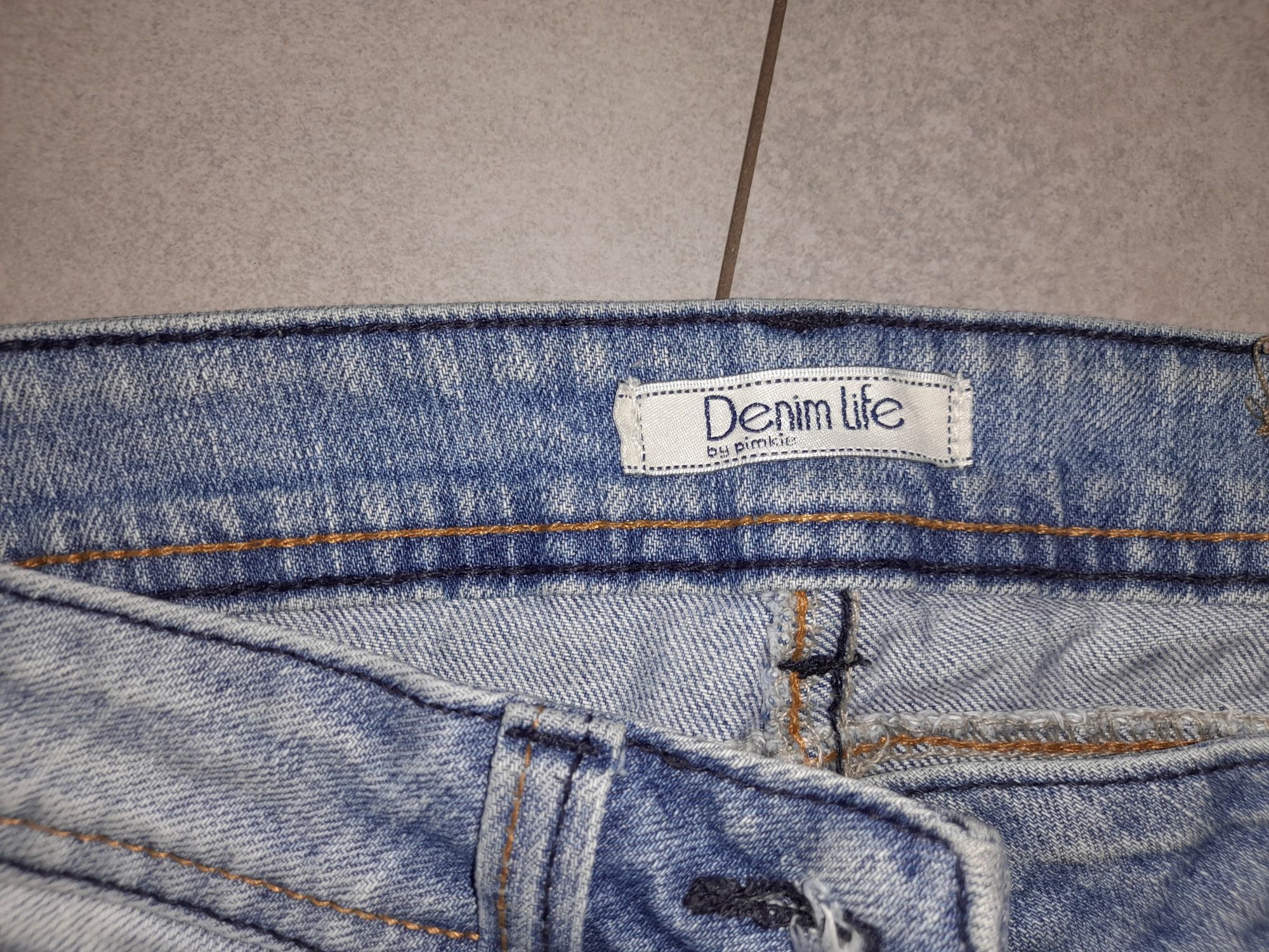 Spodnie jeansy proste PIMKIE