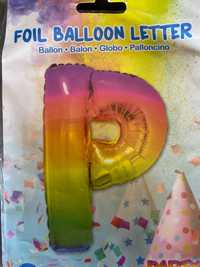 Balon foliowy, litera P, 86 cm