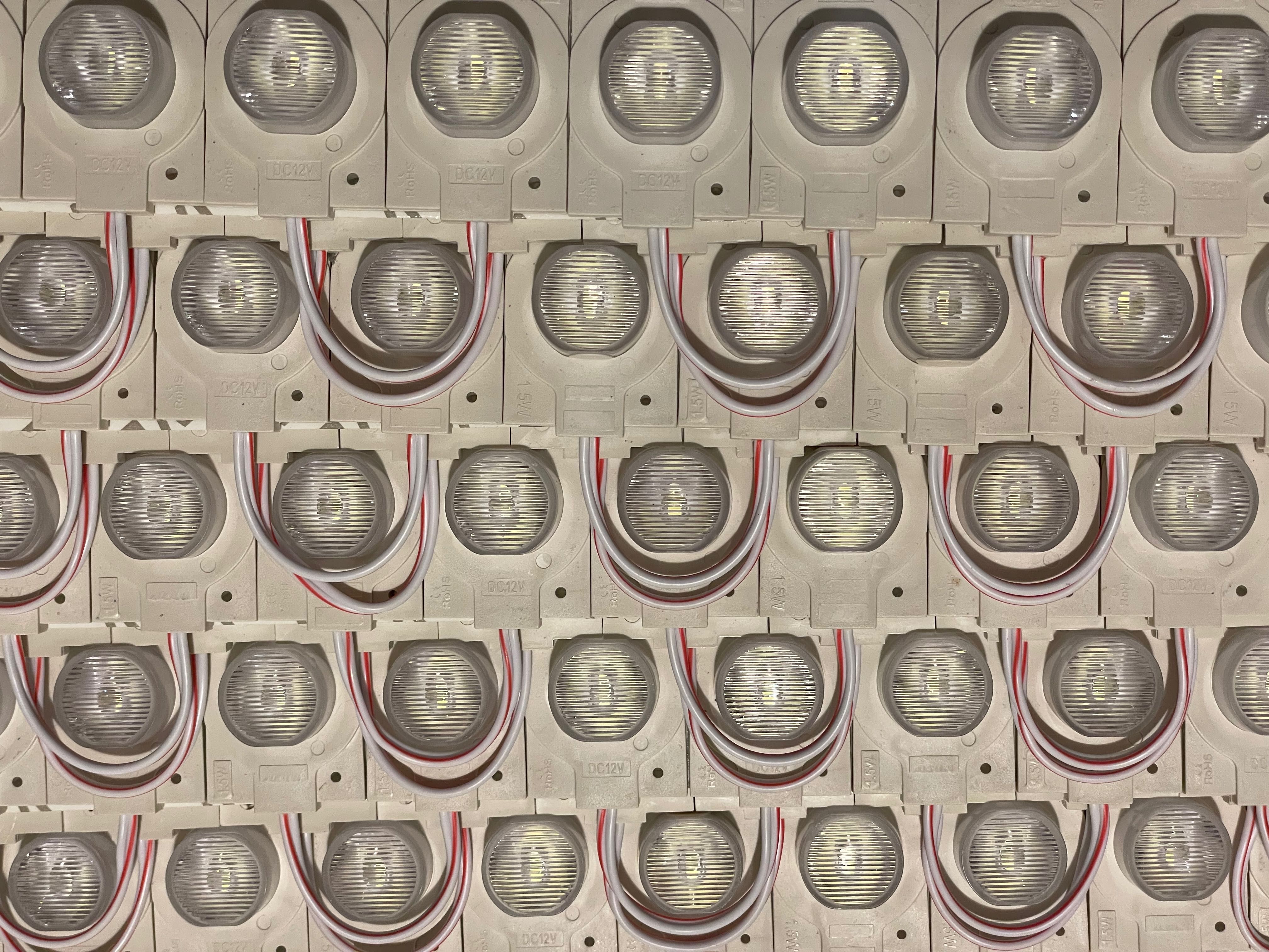 Moduł LED SMD 6500k 12V 1,5W 1 LED IP65 do reklam