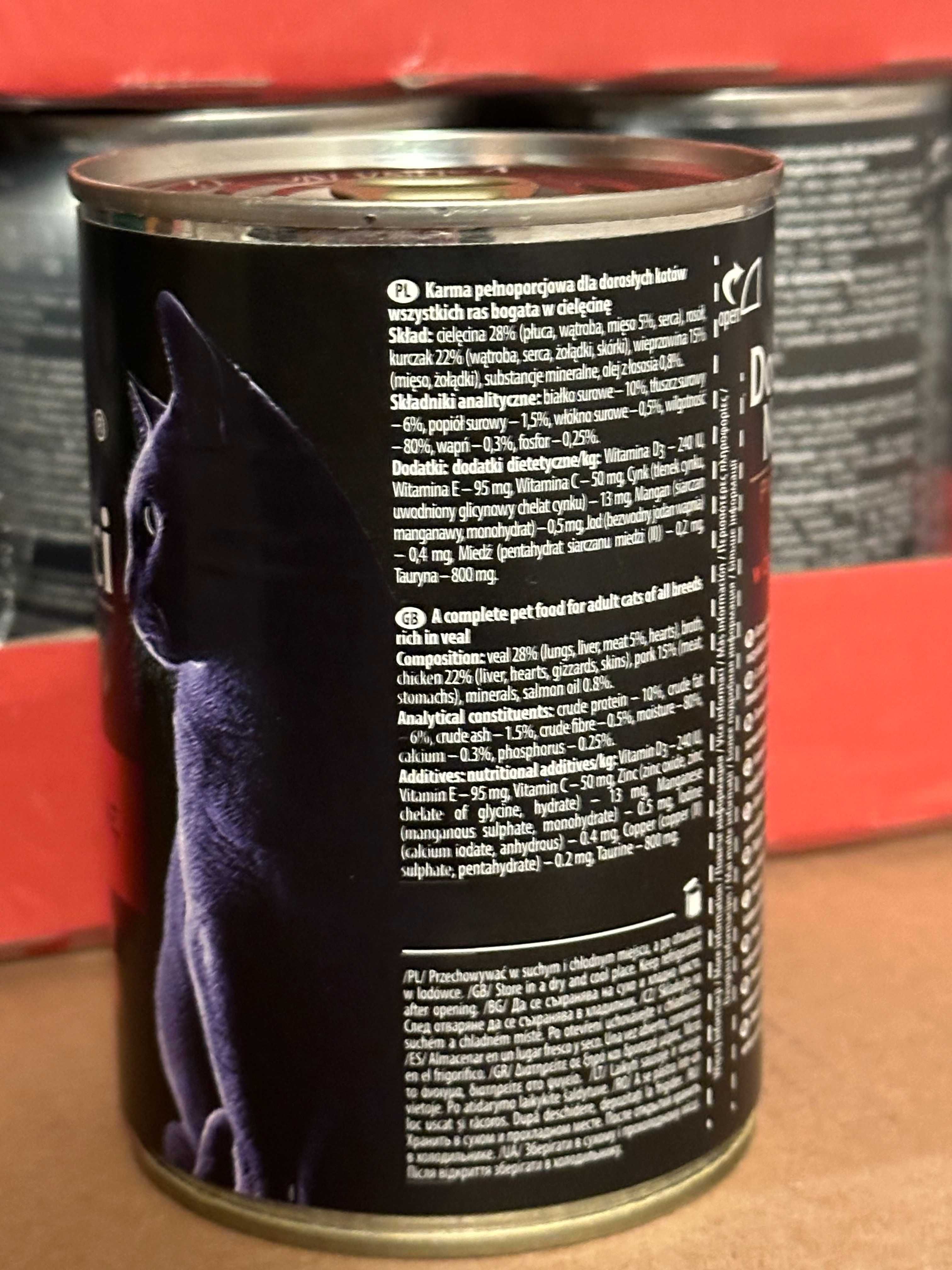 DOLINA NOTECI Premium mokra karma dla kotka cielęcina 6 x400g