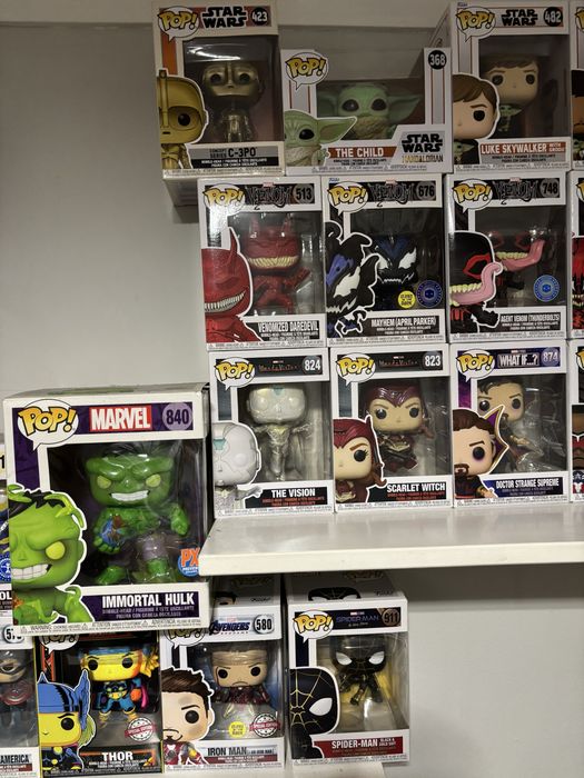 Funko Pop Marvel/Star Wars/DC