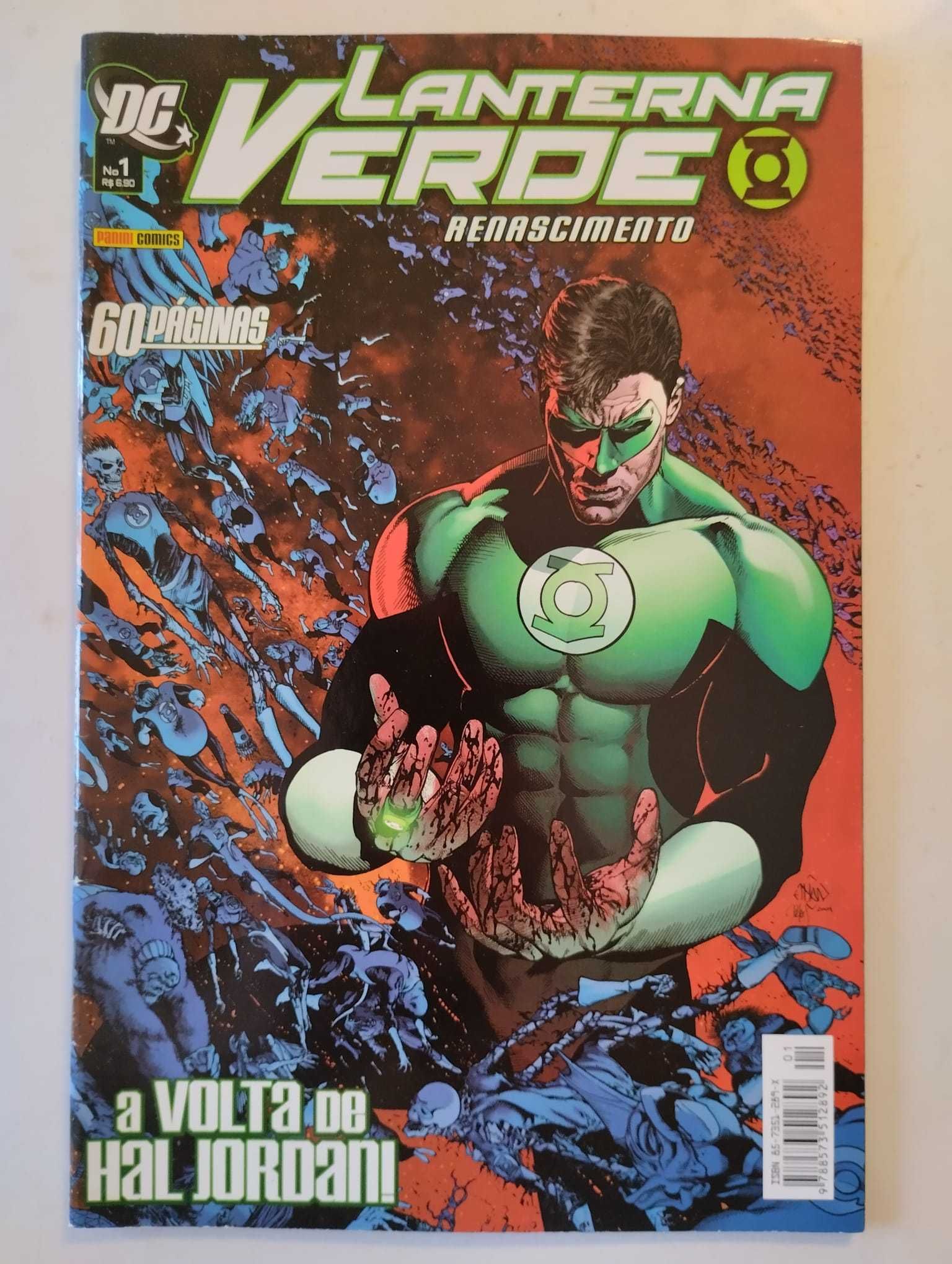 Lanterna Verde: Renascimento - Coleção Completa em 3 volumes