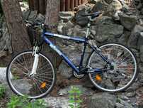 Rower uniwersalny (gravel/trekking) aluminiowy – amortyzacja, Shimano
