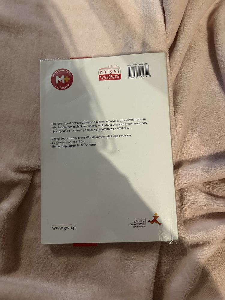 Podręcznik Matematyka z plusem 1