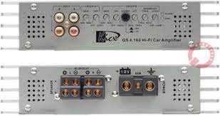 Усилитель Kicx QS 4.160 Hi-Fi Car Amplifier 4-канальный