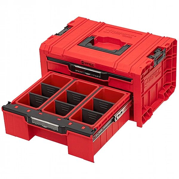 Skrzynka Z Szufladami Qbrick Pro Drawer 2 Red Hd #