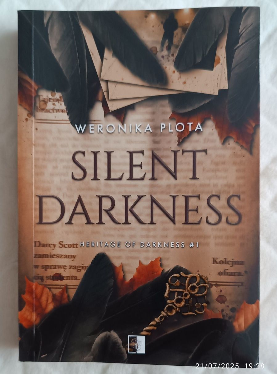 Książka Weronika Plota Silent Darkness Stan bdb